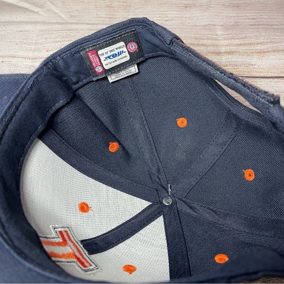 Illinois Fighting Illini Hat Adjustable Strapback Blue BIG 10 Top of the World - Picture 4 of 4